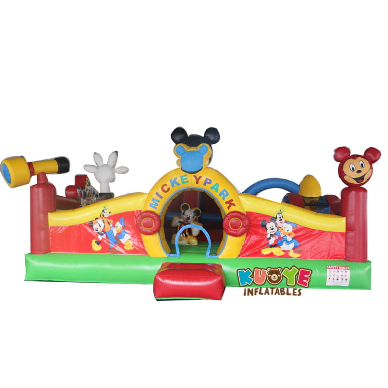 AP003 Micky Mouse Inflatable Toddler Park Playlands for sale 3