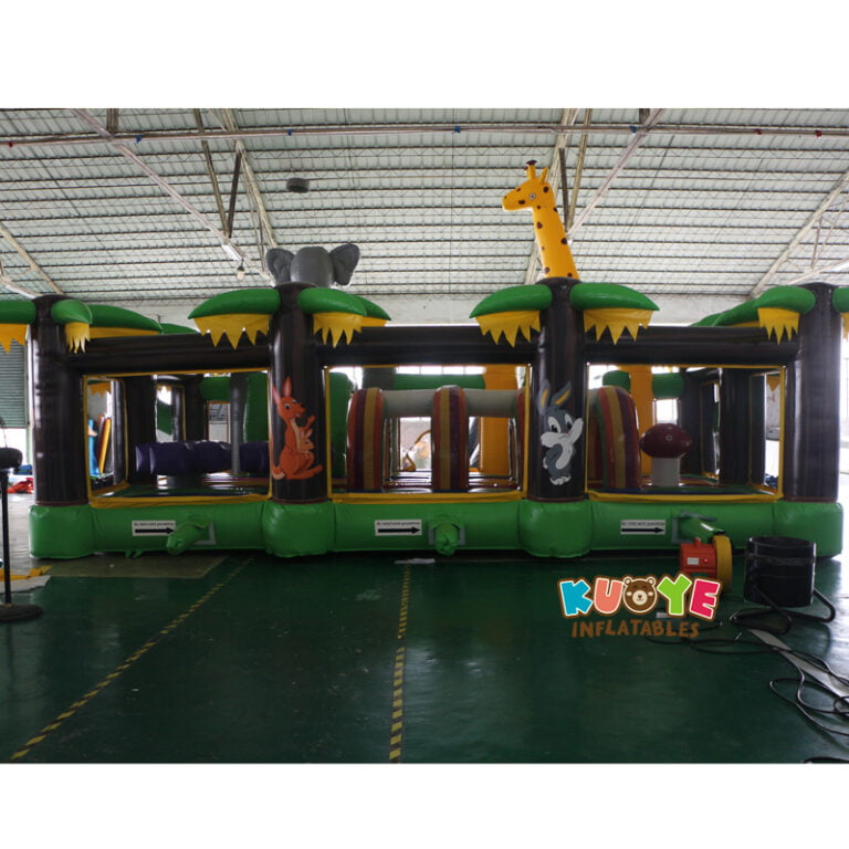 AP001 Adrenaline Jungle Zone Inflatable Playground Playlands for sale 7