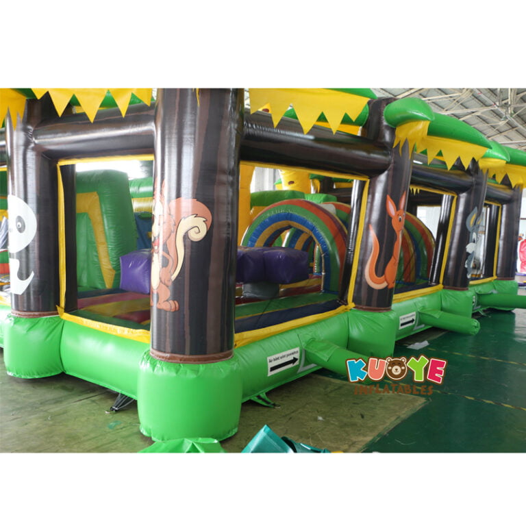 AP001 Adrenaline Jungle Zone Inflatable Playground Playlands for sale 8