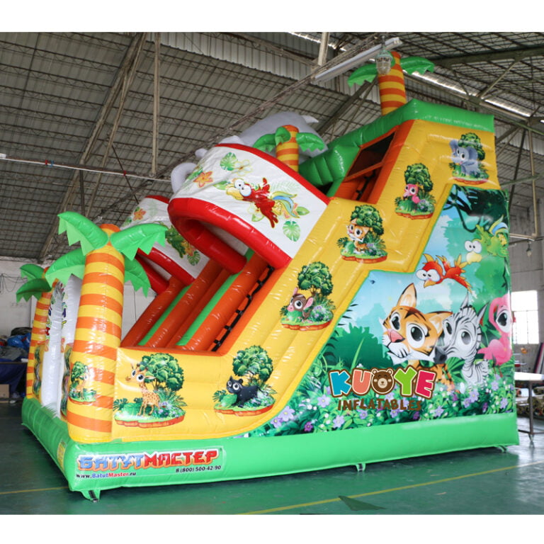SL003 Inflatable Elephant Slide Playground Inflatable Slides for sale 5