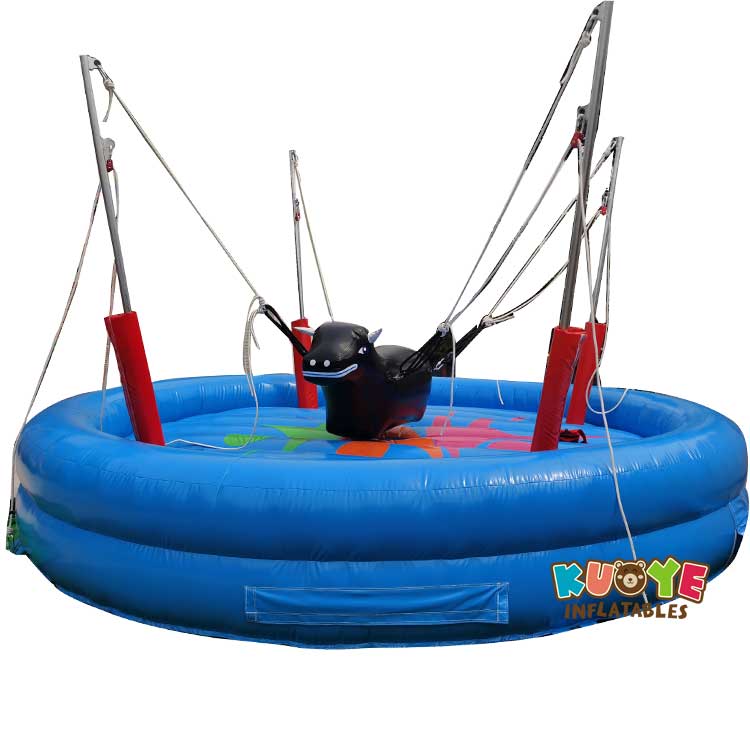 SP005 Inflatable Bull Riding Bungee Bull Sports/Interactive Games for sale 4