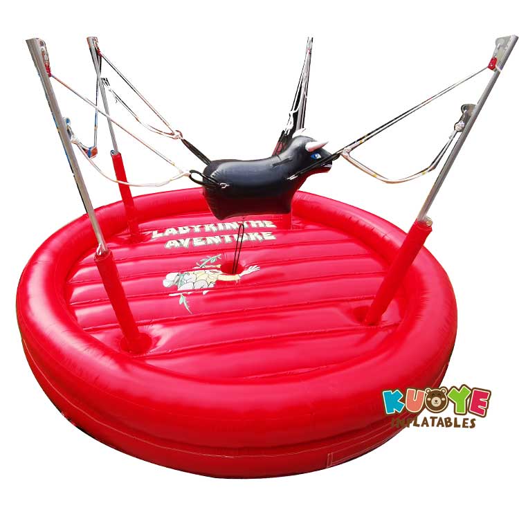 SP005 Inflatable Bull Riding Bungee Bull Sports/Interactive Games for sale 5