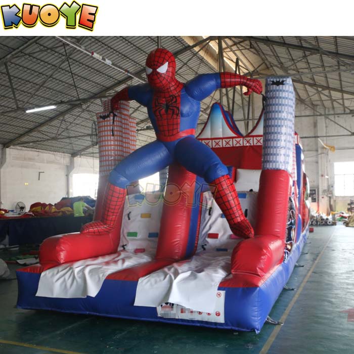 KYOB22 Spiderman Inflatable Obstacle Course Obstacle Courses for sale 6