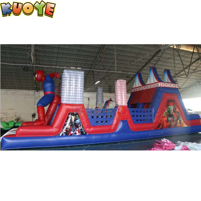 KYOB22 Spiderman Inflatable Obstacle Course Obstacle Courses for sale 7