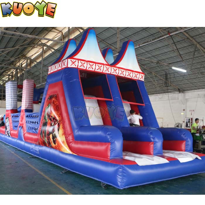 KYOB22 Spiderman Inflatable Obstacle Course Obstacle Courses for sale 8