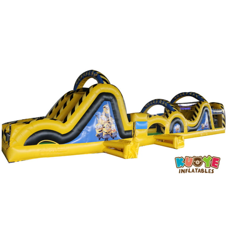 OC008 15m Minions Rush Obstacle Course Inflatable Obstacle Courses for sale 5