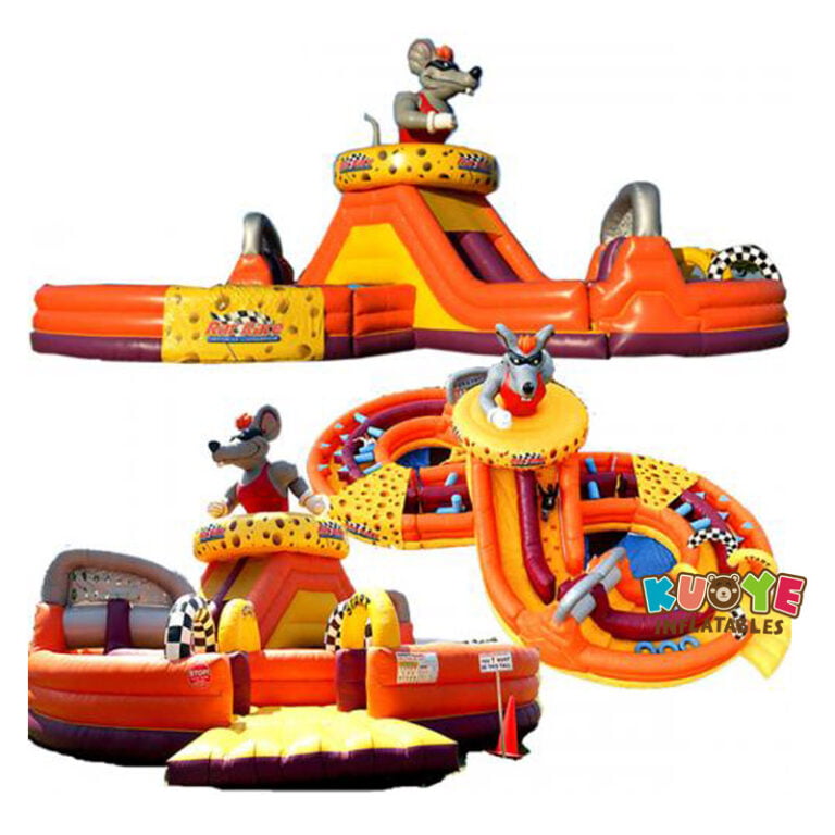 OC004 Rat Race Inflatable Obstacle Course Obstacle Courses for sale 5