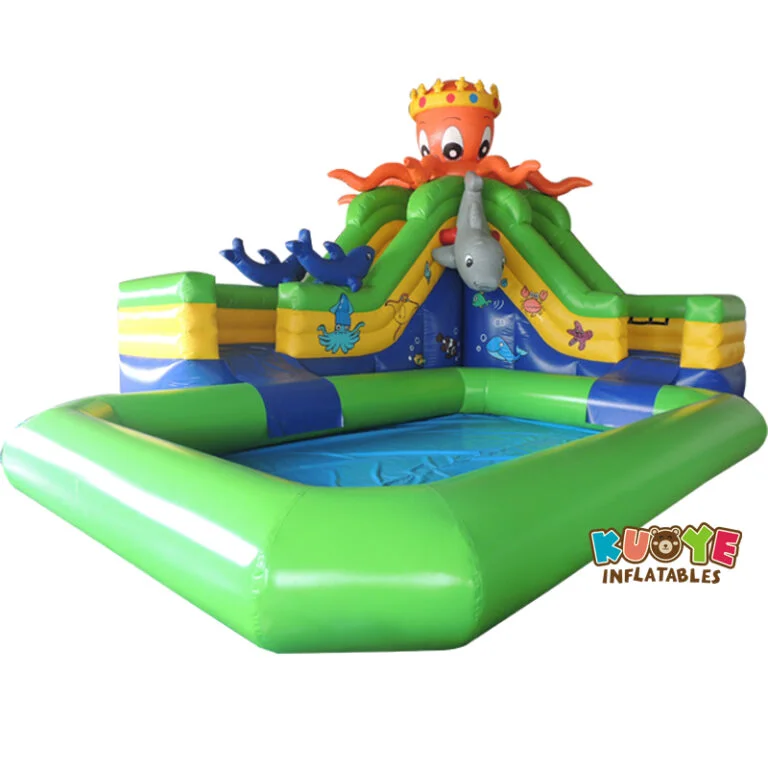 WG1826 Inflatable Octopus Water Park Land Based Water Parks for sale