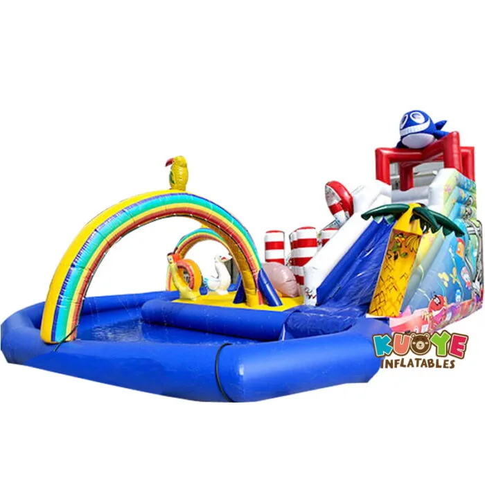 WG1825 Inflatable Whale Water Park