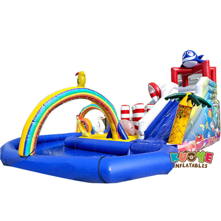 WG1825 Inflatable Whale Water Park Land Based Water Parks for sale