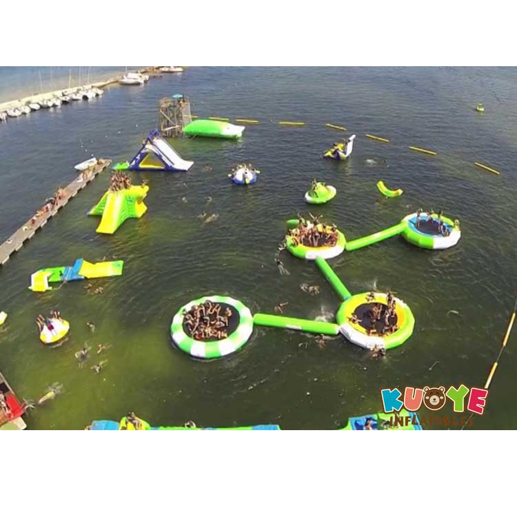 WP010 Inflatable Water Park Floating Water Parks for sale 3