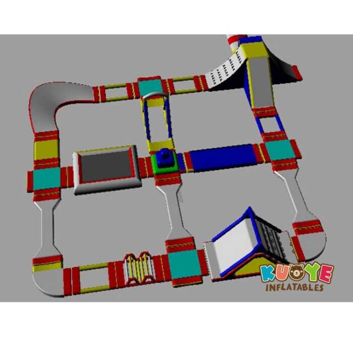 WP012 Inflatable Aqua Park for Summer Floating Water Parks for sale