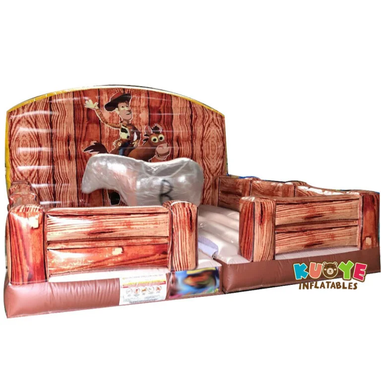 MR001 Rodeo Horse Simulator Carnival Game Mechanical Bull Ride Mechanical Rides for sale