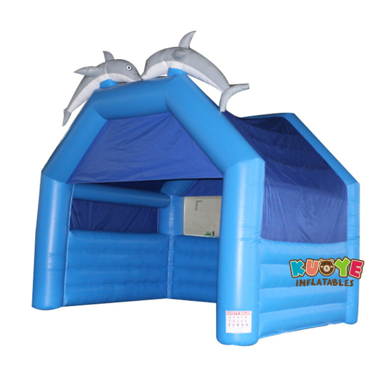 TT1817 PVC Blue Inflatable Tent Tents for sale 5