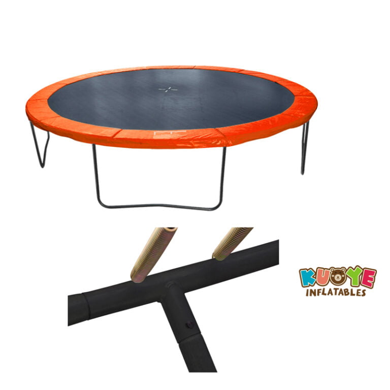 T004 Garden Trampoline with Basketball Hoop Trampolines for sale 7