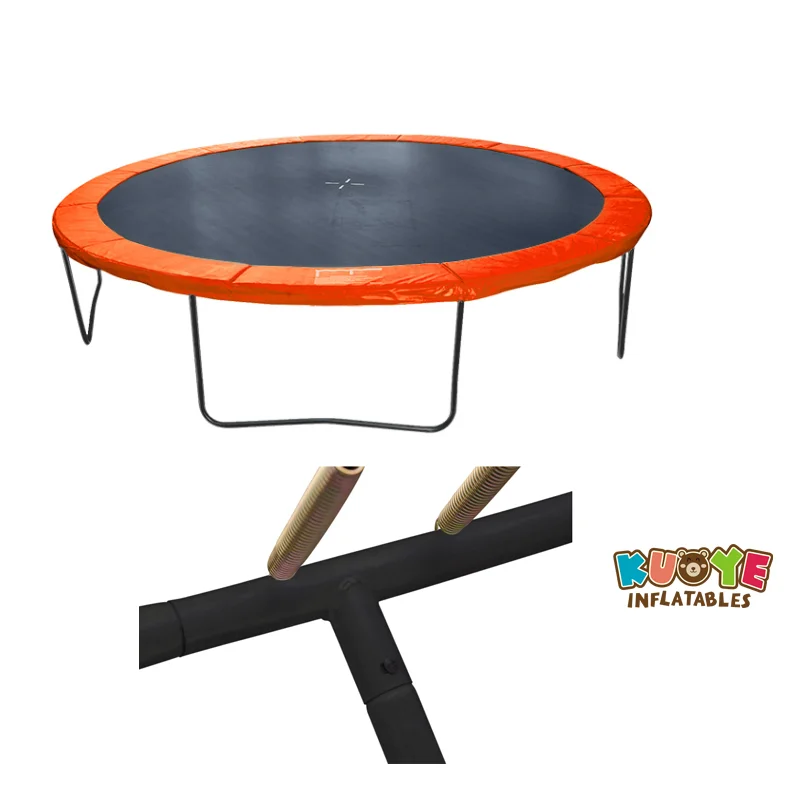 T005 14ft Trampoline Mat with Basketball Hoop Trampolines Trampolines 7 T005 14ft Trampoline Mat with Basketball Hoop Trampolines for sale 7