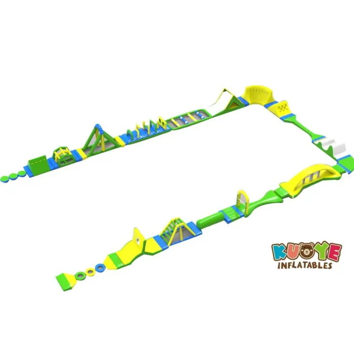 WG1807 Inflatable Floating Water Park on Pool