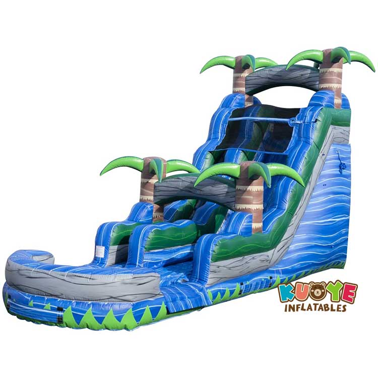 WS035 21ft Blue Crush Water Slide Water Slides for sale 3