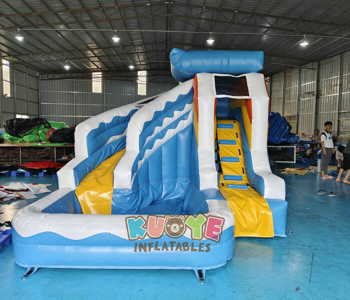 WS052 Commercial Pvc Splash N Slide Small Water Slide Water Slides for sale 2