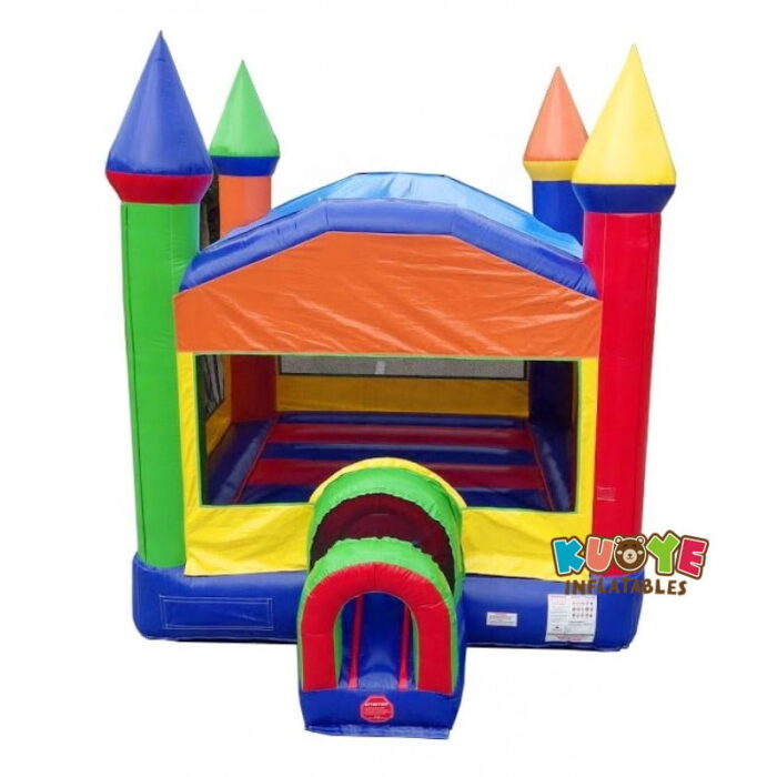 BH107 Rainbow Multi-Play Commercial Bounce House Bounce Houses for sale
