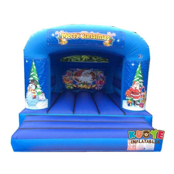 Xmas016 Custom Christmas Castle Inflatable Xmas Themes for sale