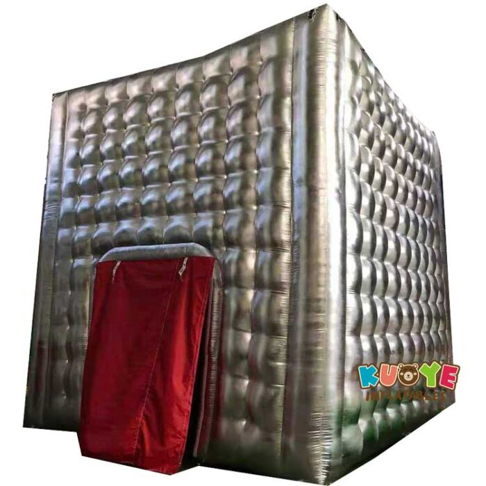 TT018 Silver 16x16x16 Feet Inflatable Cube Tent Tents for sale