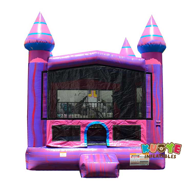 BH131 13′ x 13′  Purple Bounce House with Air Blower Bounce Houses / Bouncy Castles for sale 3