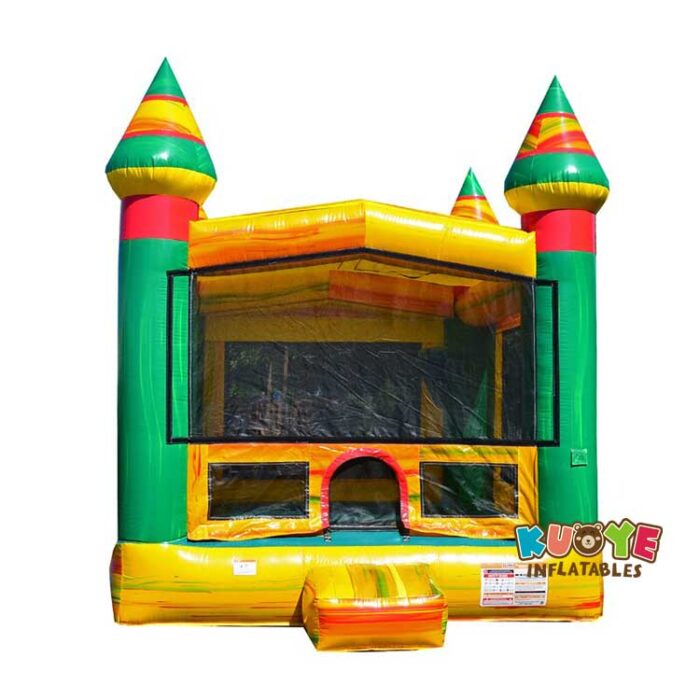 BH134 Green Moon Walk Bounce Houses for sale