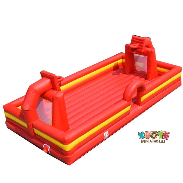 SP041 Inflatable Soap soccer Studium Field with Basketball Hoop Sports/Interactive Games for sale