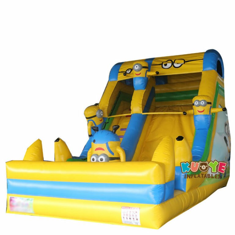 SL043 Minion Dry Slide Inflatable Slides for sale