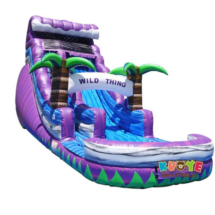 WS101 18FT Wild Purple Water Slide Water Slides for sale