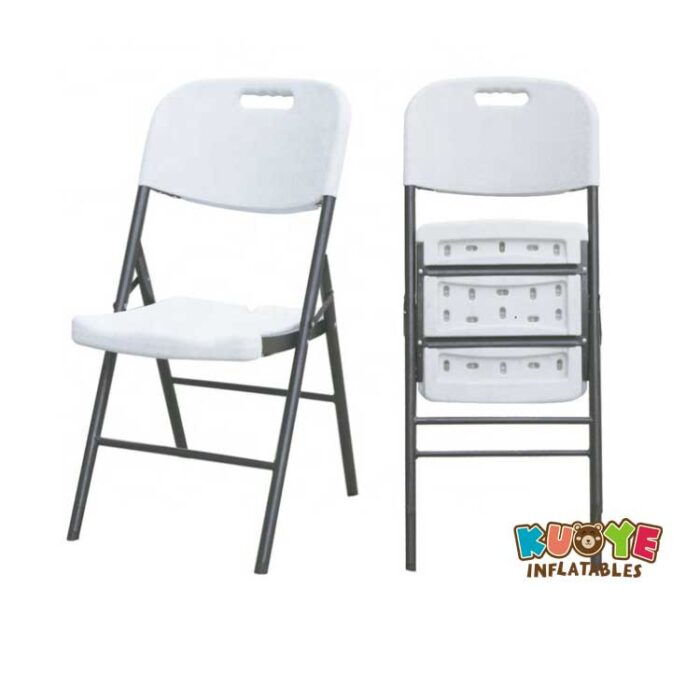 C003 White Folding Chair Party Supplies for sale