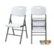 C003 White Folding Chair