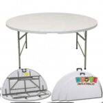 C005 5FT White Round Tables