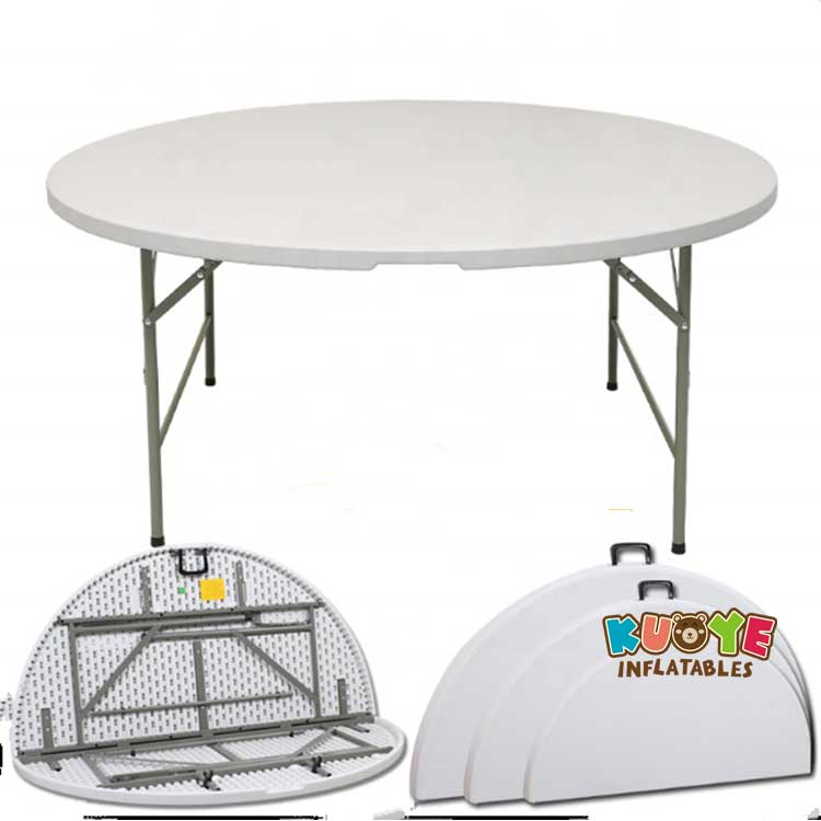 C005 5FT White Round Tables Party Supplies for sale 5