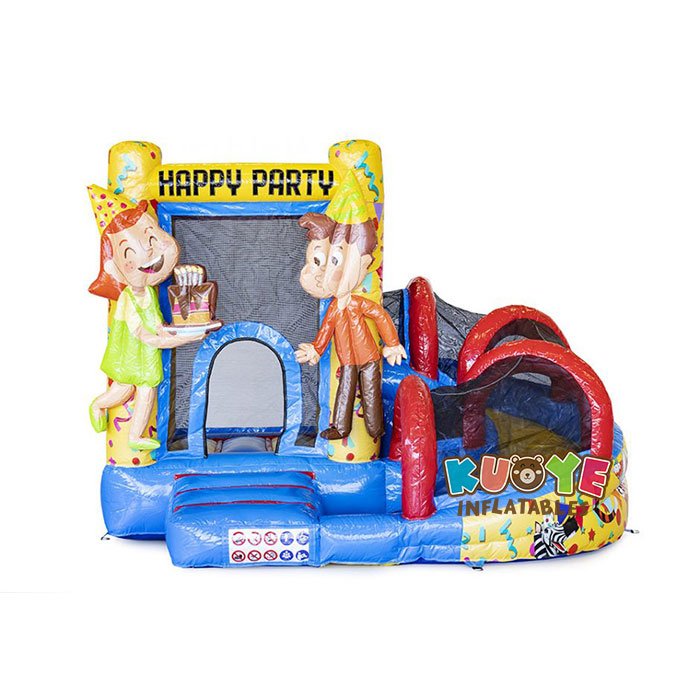 CB127 Birthday Bouncy castle with Slide Combo Units for sale 5