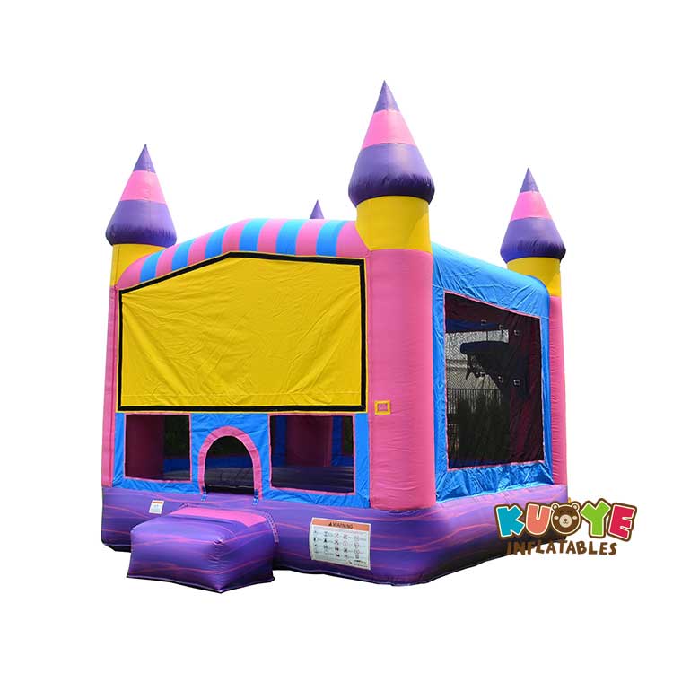 BH143 Cotton Candy 13ft Bounce House Bounce Houses / Bouncy Castles for sale 5