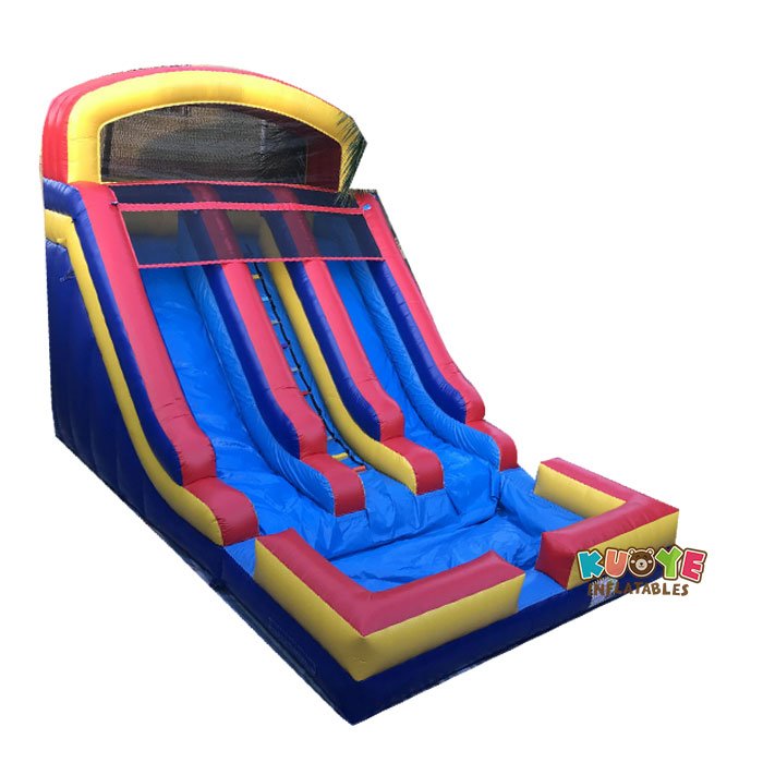 WS128 16ft Double lanes Slide Water Slides for sale 3