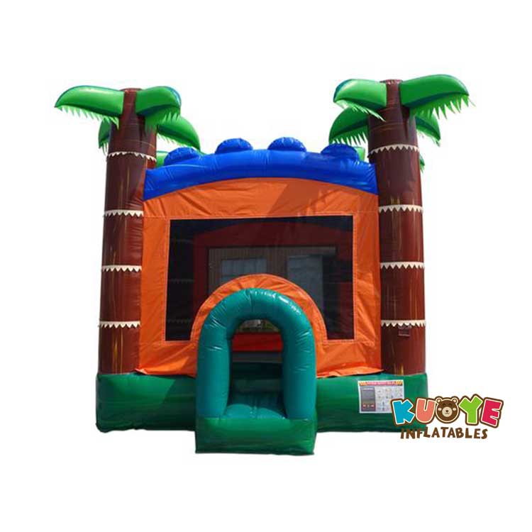 BH149 Tropical Palm Tree Bounce House Bounce Houses / Bouncy Castles for sale