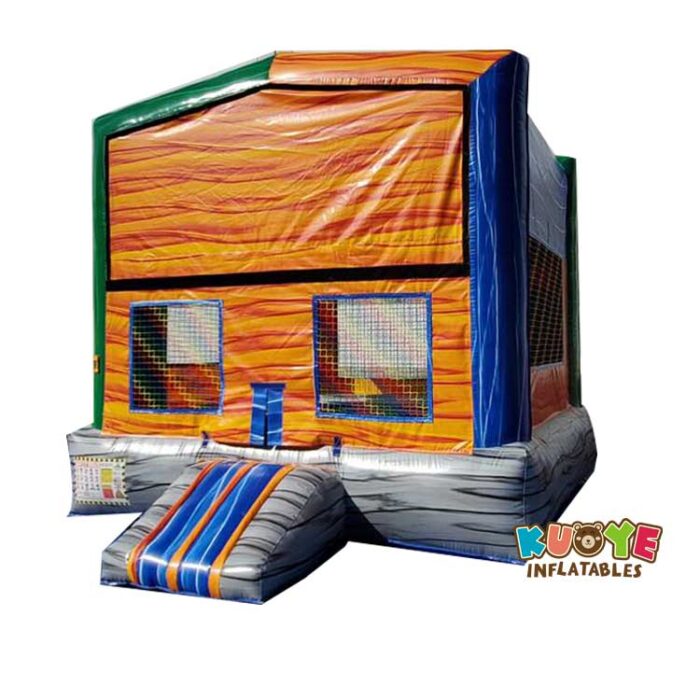 BH151 Orange Marble Bounce House Bounce Houses for sale