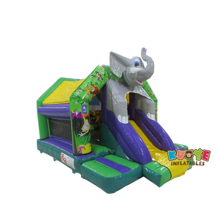 CB114 Elephant Front Slide Bouncer Combo Units for sale