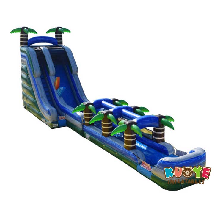 WS114 20ft Xtreme Tropical Water Slide W/Slip and Slide Water Slides for sale 5