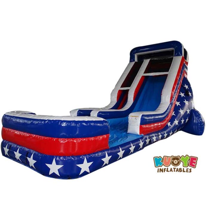 WS124 All American Single Lane Water Slide Water Slides for sale