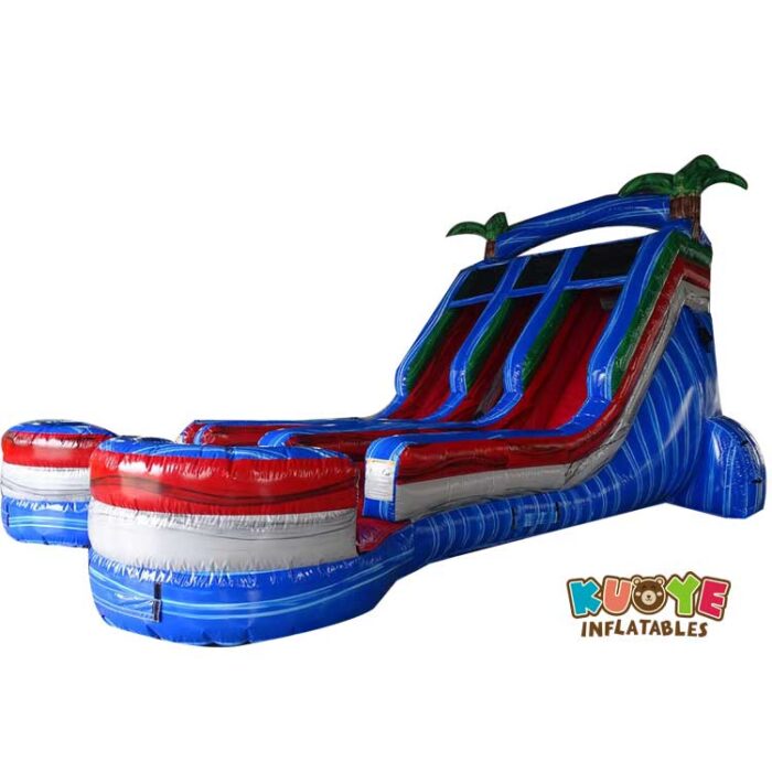 WS126 19ft Baja Splash Double Wet Slide Water Slides for sale