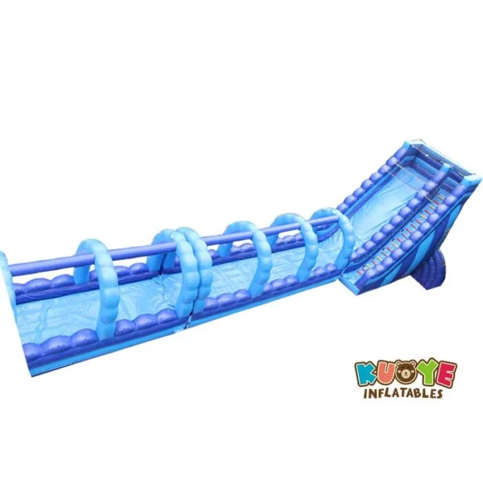 GS007 23ft Blue Monster Crush Inflatable Water Slide