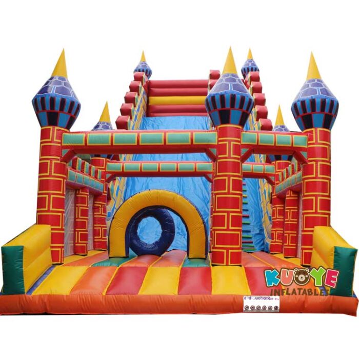 SL051 Knights Giant Slide Inflatable Slides for sale