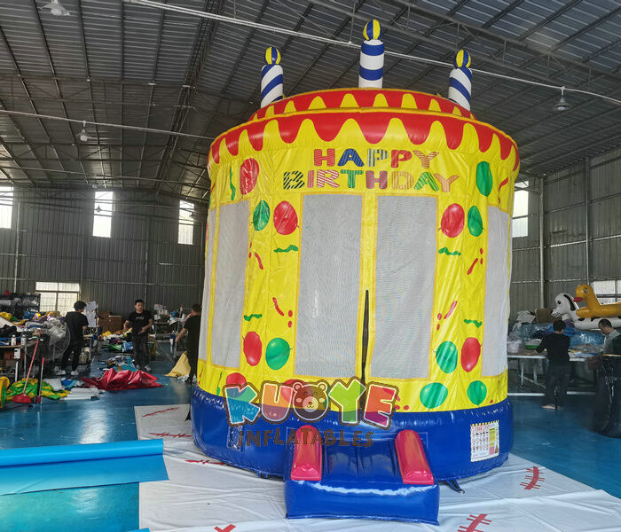 BH158 Birthday Cake Bouncing Castle Bounce Houses for sale 2