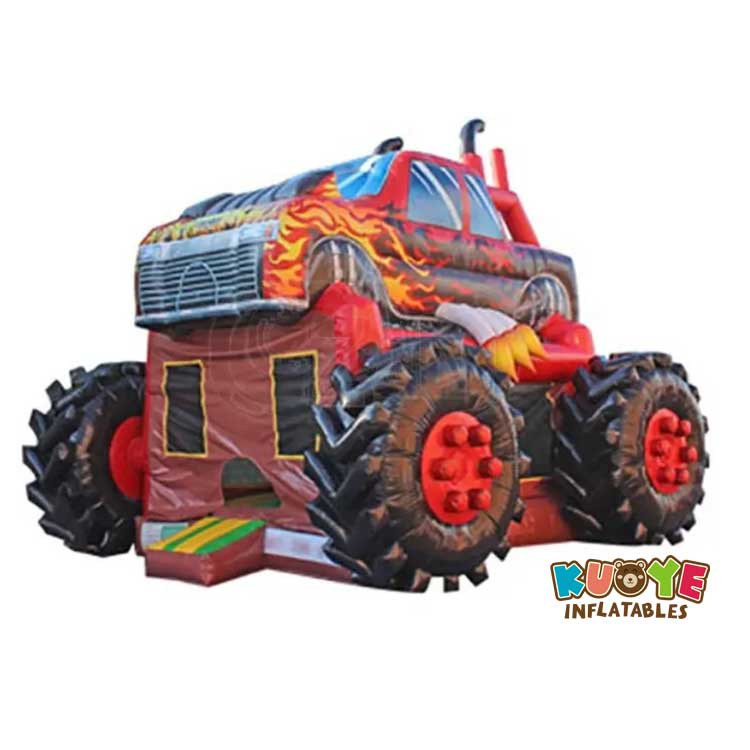 BH137 Inflatable Monster Truck Bouncer Bounce Houses / Bouncy Castles for sale 5