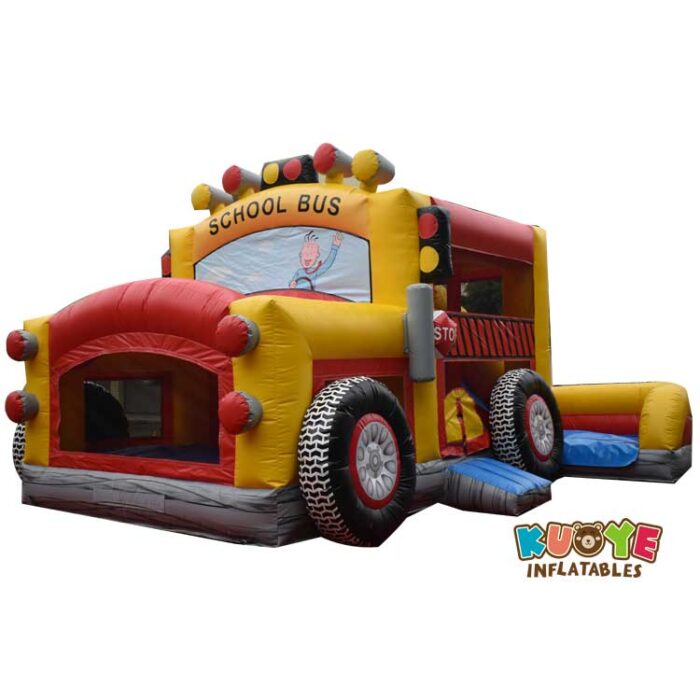 CB112 School Bus Bounce House Combo Combo Units for sale