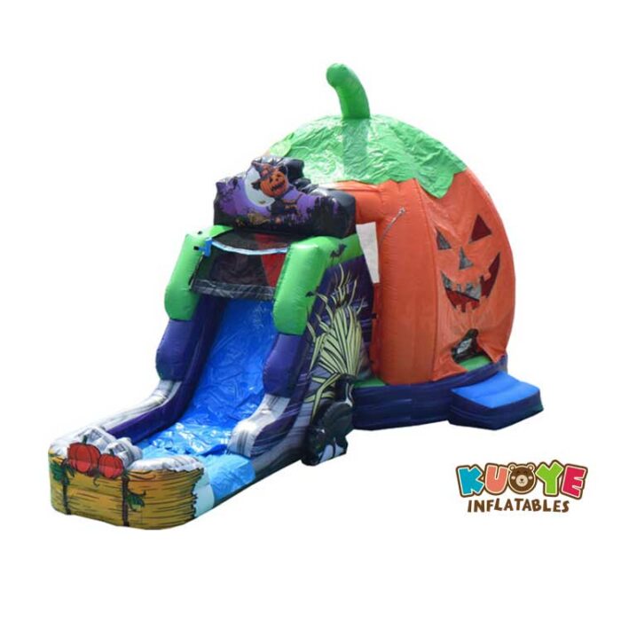 CB131 Pumpkin Combo Bounce House Combo Units for sale
